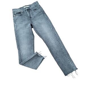 Levi's Wedgie Ankle Length Jeans Size 25 Rough Hems